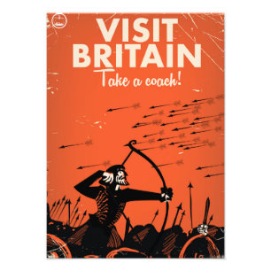 Foto Visita a Gran Bretaña "coge un entrenador", poster