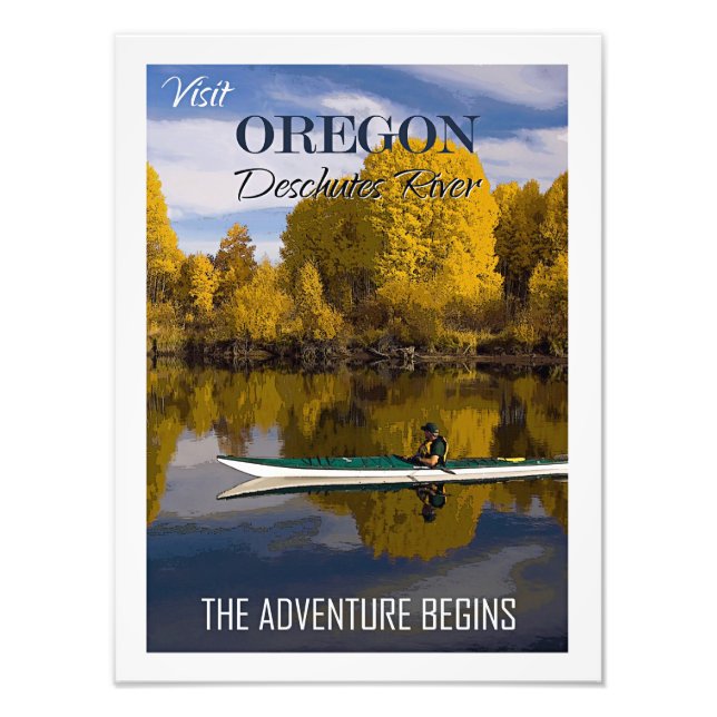 Foto Visita Oregón, Río Deschutes, (Frente)