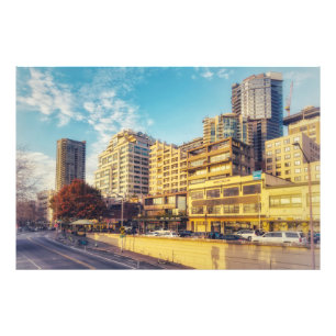 Foto Víspera del paisaje urbano de Seattle en el paseo