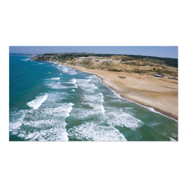 Foto Vista aérea de la costa del Mar Negro de Estambul, (Frente)