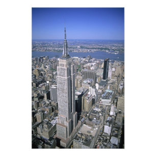 Foto Vista aérea del Empire State Building y
