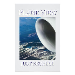 Foto Vista de avión