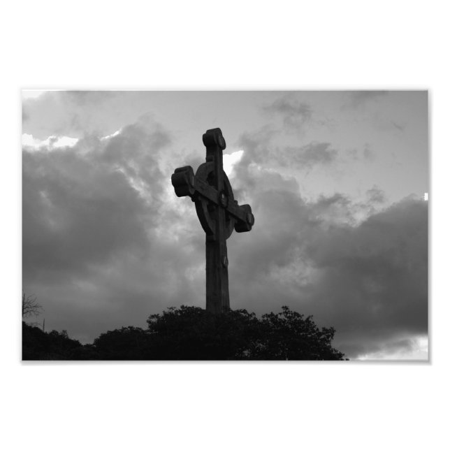 Foto Vista de Dios (Cruz de B&W) (Frente)