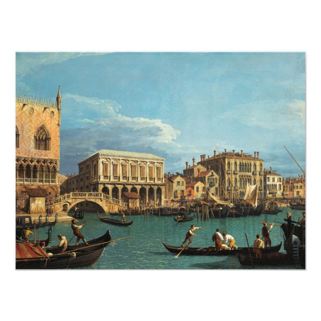 Foto Vista de la Venecia Riva degli Schiavoni (Frente)