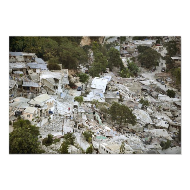 Foto Vista de Puerto Príncipe, Haití (Frente)