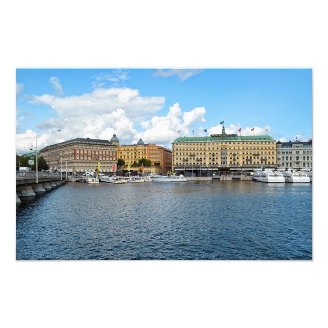 Foto Vista de Suecia en Estocolmo (Frente)