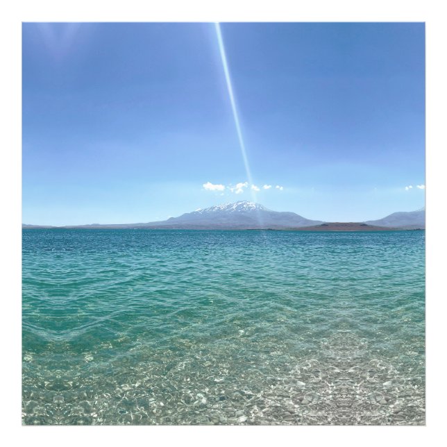 Foto Vista del agua cristalina Blue Sky Beach Vibe Tran (Frente)