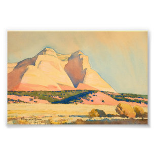 Foto Vista del Monte Carmel, Utah por Maynard Dixon