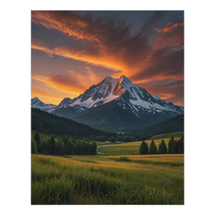 Foto Vista del paisaje montañoso