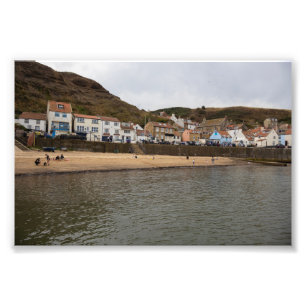 Foto Vista del puerto del pueblo de Staithes