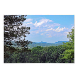 Foto Vista desde la cima de la montaña