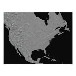 Foto Vista estereoscópica de América del Norte