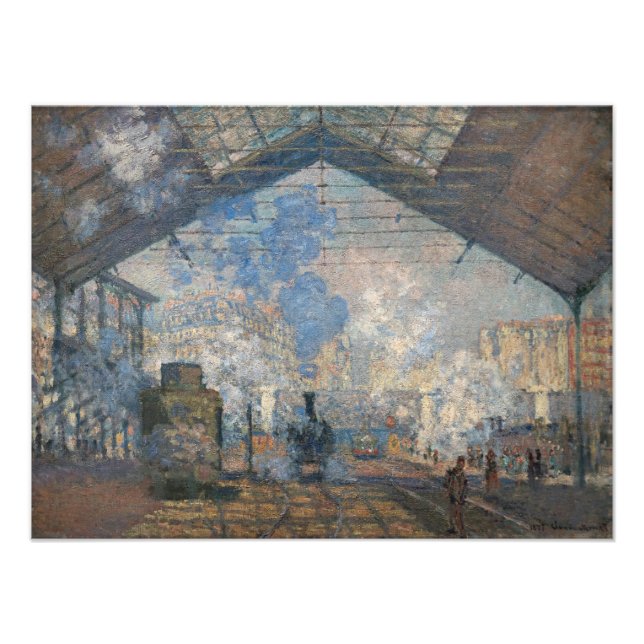 Foto Vista exterior de la estación Claude Monet - Saint (Frente)