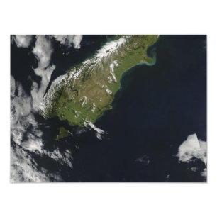 Foto Vista la mayor parte de la isla del sur de Nueva