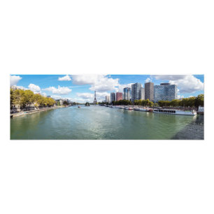 Foto Vista panorámica de Front de Seine - París, Franci
