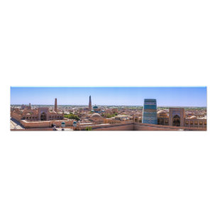 Foto Vista panorámica de Khiva - Uzbekistán