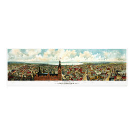 Foto Vista panorámica de Milwaukee Wisconsin 1898