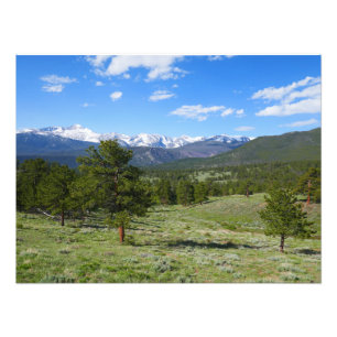 Foto Vista panorámica de Rocky Mountain