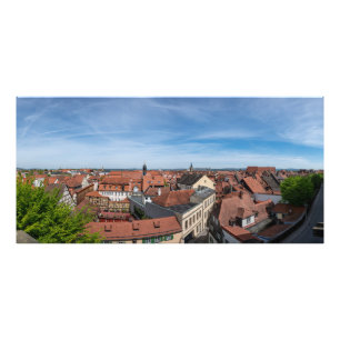 Foto Vista panorámica del casco antiguo desde arriba en