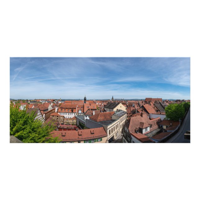 Foto Vista panorámica del casco antiguo desde arriba en (Frente)