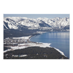 Foto Vista panorámica del lago Tahoe, EE. UU.
