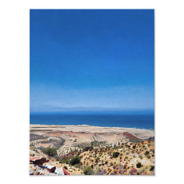 Foto Vista panorámica del paisaje costero de Serene (Frente)