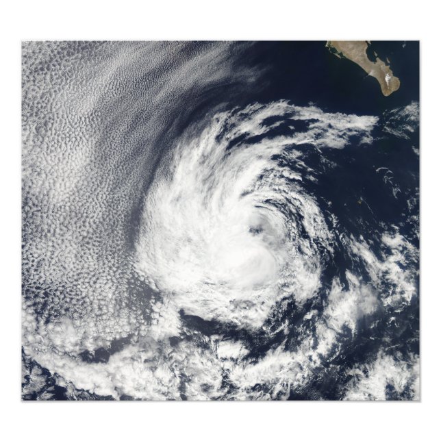 Foto Vista satelital de las Blas de la Depresión Tropic (Frente)