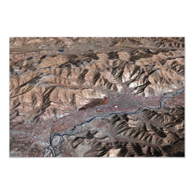 Foto Vista tridimensional del paisaje (Frente)