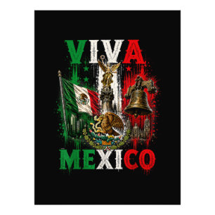 Foto Viva México Día de la Independencia de México Retr