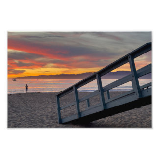 Foto Vivid Sunset Color -  Marina Del Rey, CA