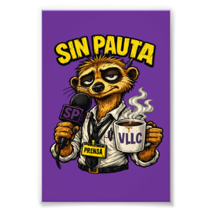 Foto VLLC Tired Journalist Meerkat Press Coffee Mug