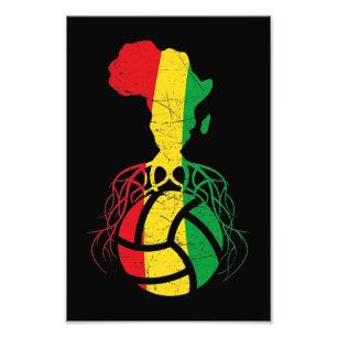 Foto Voleibol en Africa Map