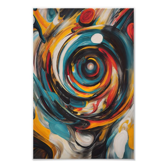 Foto Vortex giratorio abstracto expresionismo arte mode (Frente)