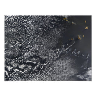 Foto Vórtices de la nube sobre las islas de Cabo Verde