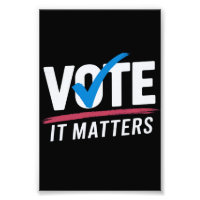 Vota Elección 2024 Votante Demócrata Política 