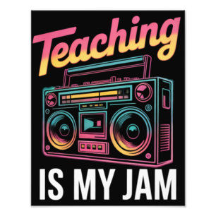 Foto Vuelta a la Escuela Retro Enseñar es mi pasión 80s