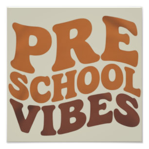 Foto Vuelta al cole primer día de preescolar groovy