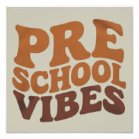 Vuelta al cole primer día de preescolar Groovy