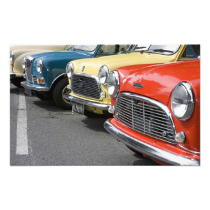 Foto WA, Seattle, un automóvil británico clásico.