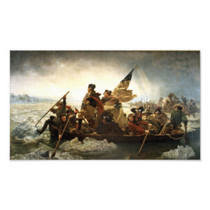 Foto Washington cruza el Delaware