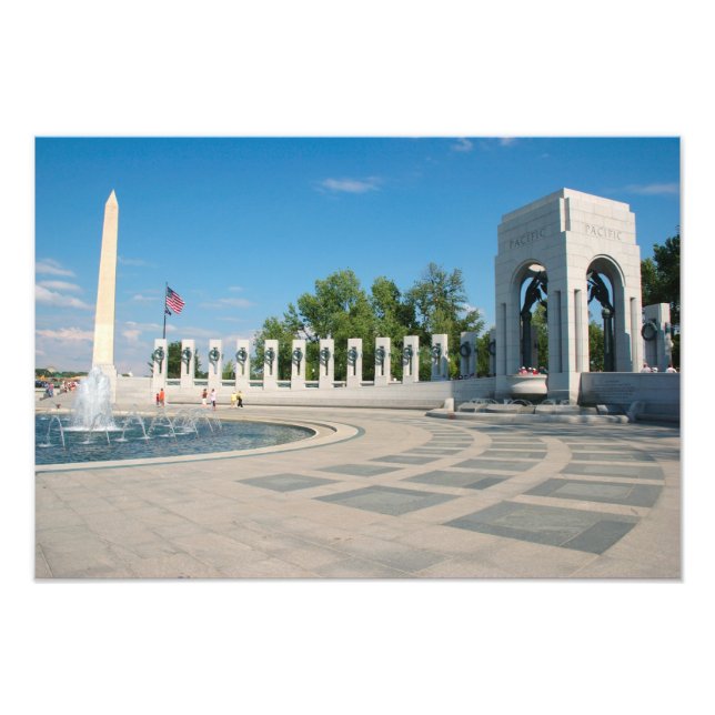 Foto Washington, DC, Monumento Nacional a la Segunda Gu (Frente)