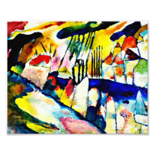 Foto Wassily Kandinsky - Paisaje Con Lluvia