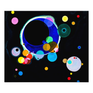 Foto Wassily Kandinsky - Varios Círculos