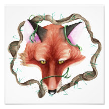 Watercolor de Fox Runic