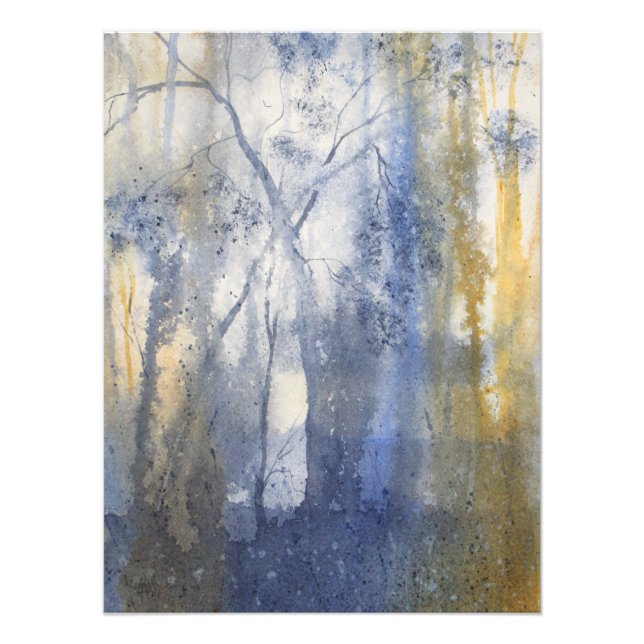 Foto Watercolor de paso del país de origen (Frente)