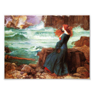 Foto Waterhouse Miranda la impresión de la tempestad