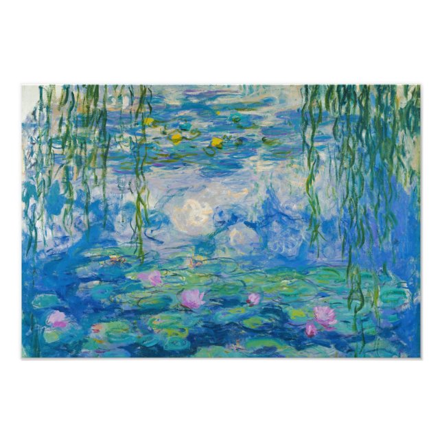 Foto Waterlilies, 1916-1919, por Claude Monet (Frente)
