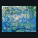 Foto Waterlilies por Claude Monet<br><div class="desc">Claude Monet - Waterlilies,  1916-1919. Oscar-Claude Monet (1840-1926) fue un pintor francés y fundador de la pintura impresionista que es visto como un precursor clave del modernismo,  especialmente en sus intentos de pintar la naturaleza como lo percibió.</div>