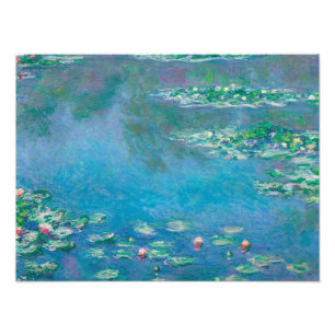 Foto Waterlilies por la pintura Bella Artes de Claude M