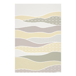 Foto Wave curvada verde cálida rosa amarillo amarillo c